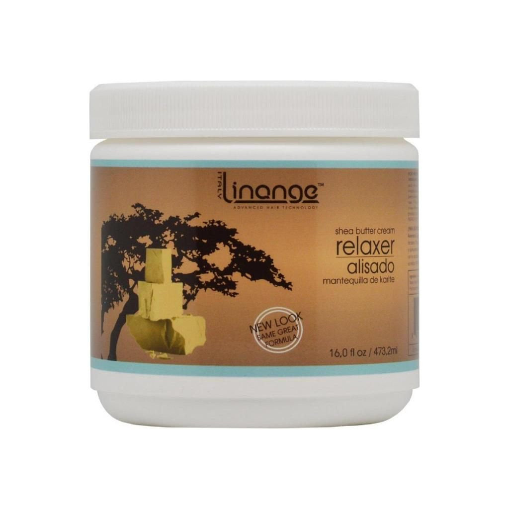 Linange Ego Shea Butter Cream Relaxer, 16 oz